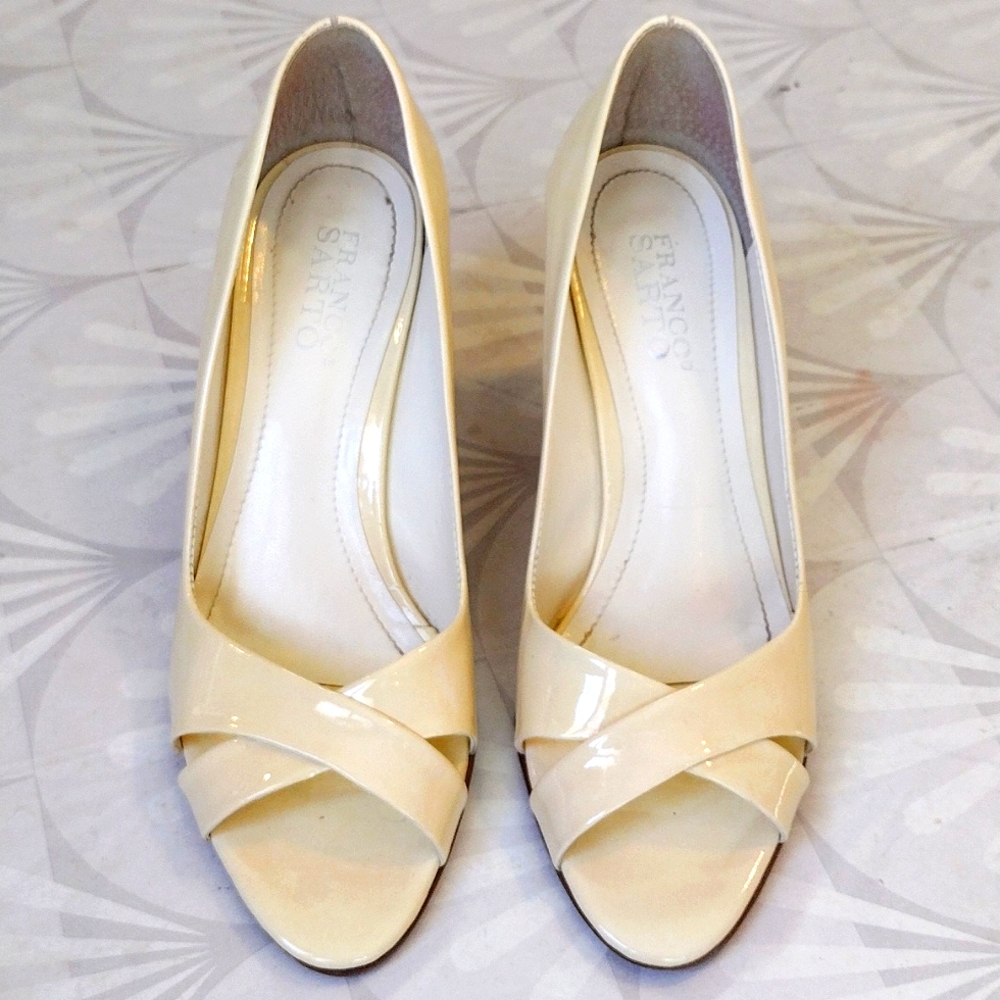 Franco Sarto Fresh Patent Leather Wedge - Picture 2 of 9